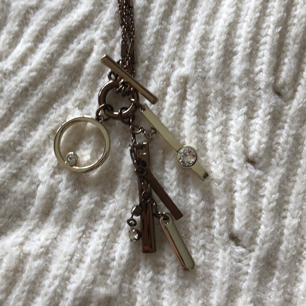 Bronze and Gold White House Black Market Necklace